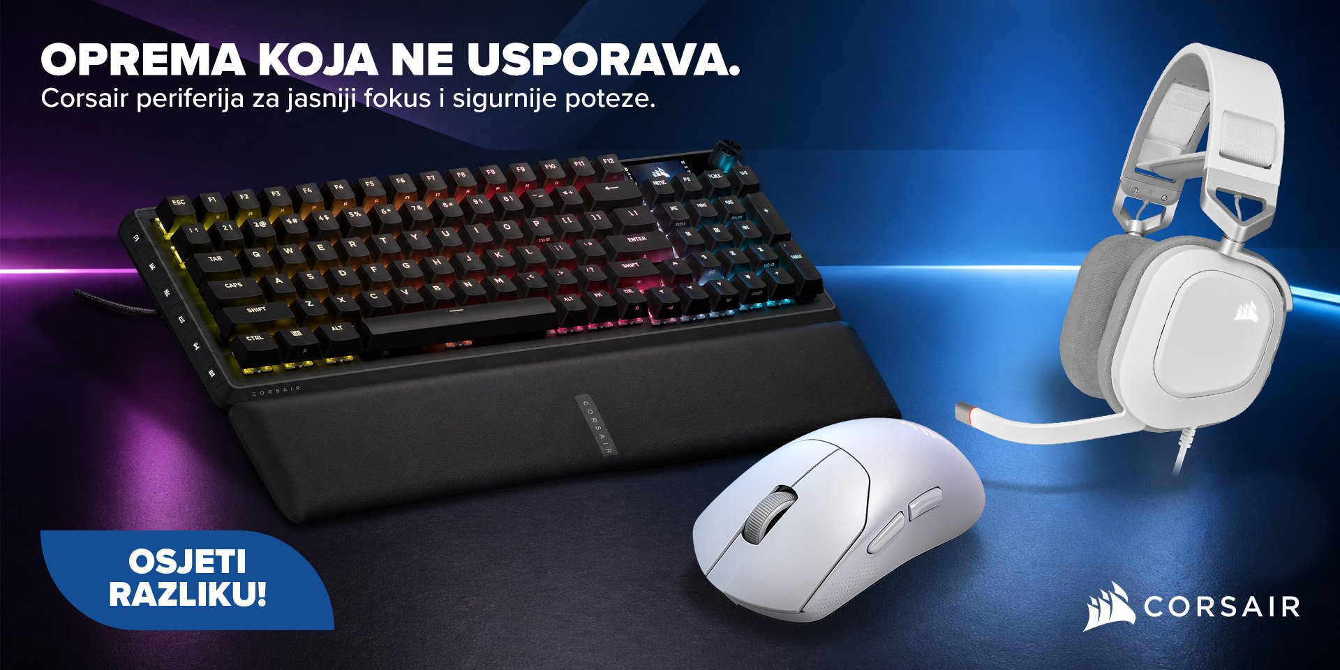 Corsair akcija periferije kolovoz/rujan